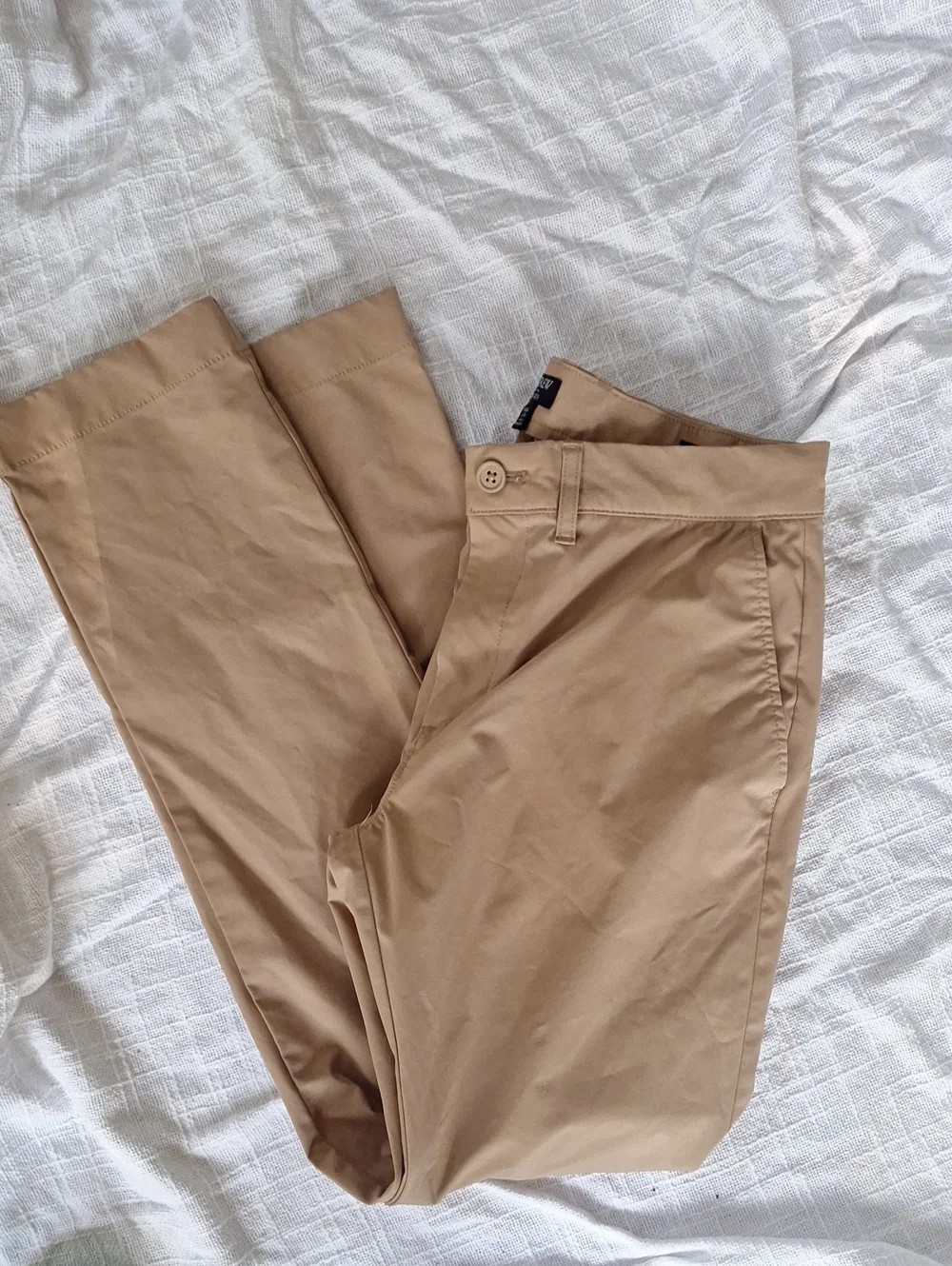 New J.Crew Tech Pants Men 28 30 Beige Slim Chino Performance Golf Casual